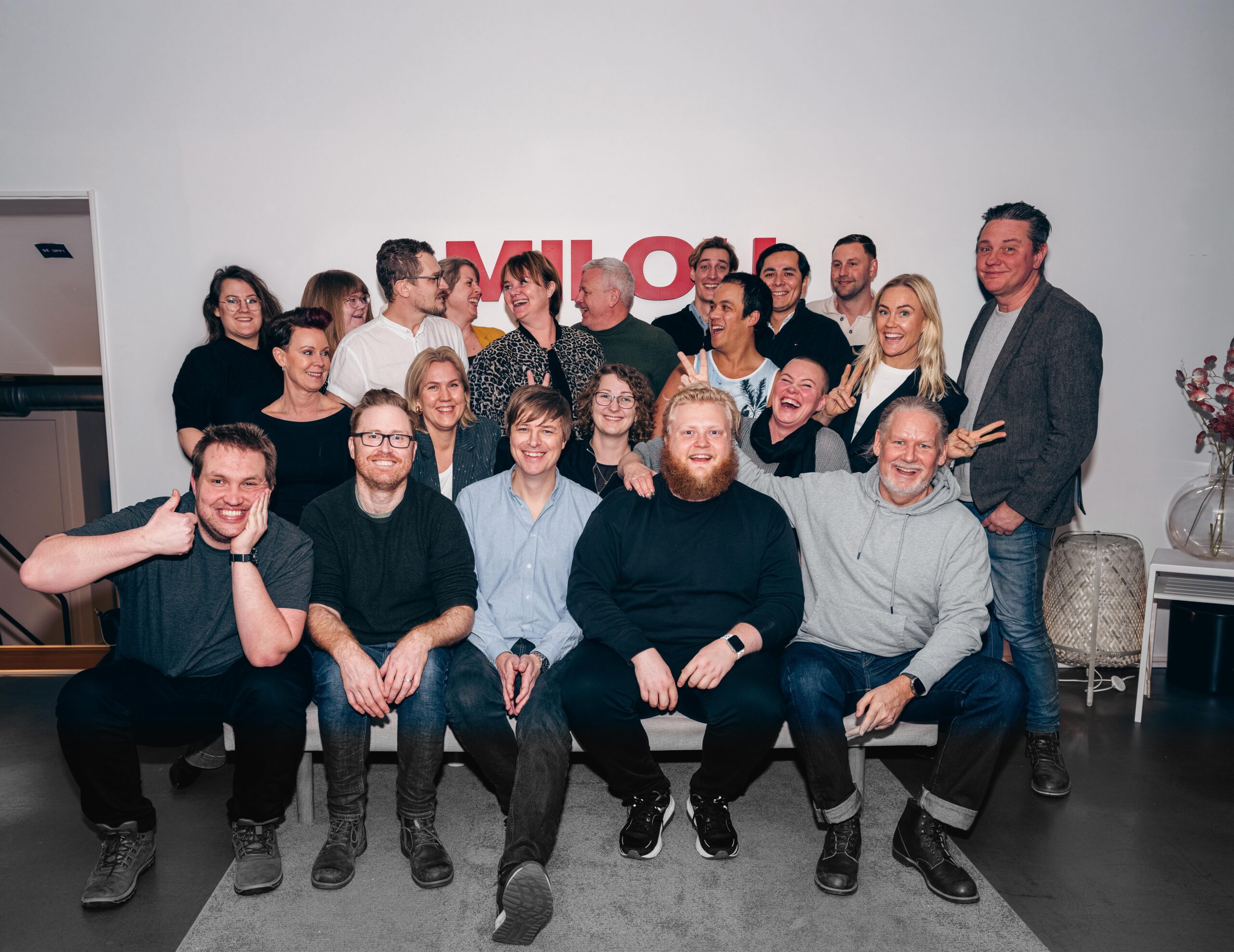 Milou Communication team i nya kontoret i Kristianstad – del av Softhouse koncernen.