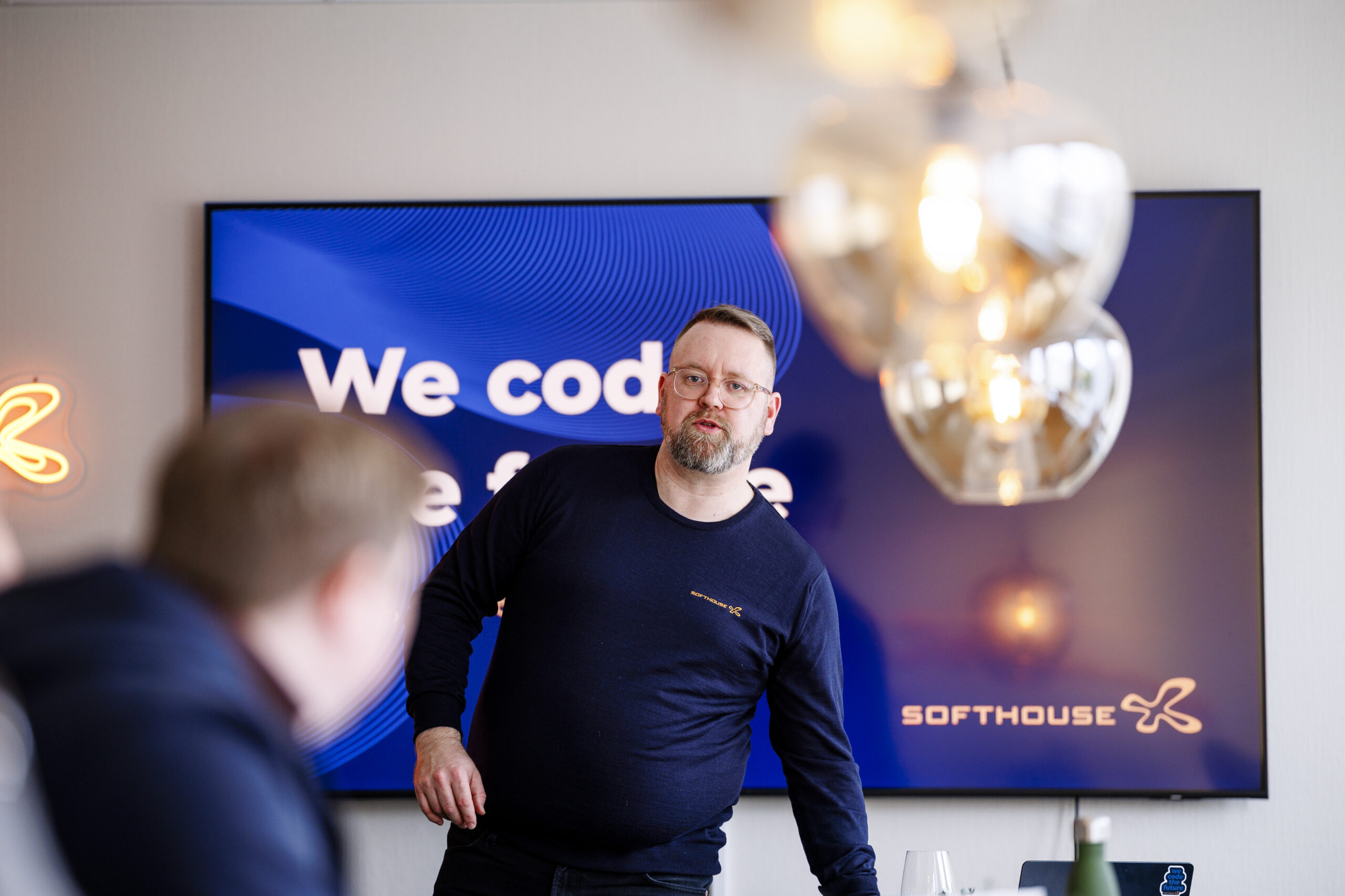 David Granström på kontoret i Luleå