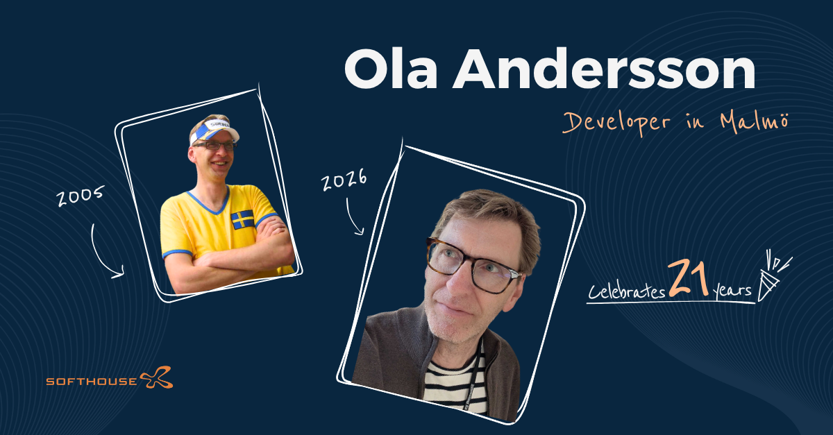 Ola Andersson, Developer på Softhouse Malmö
