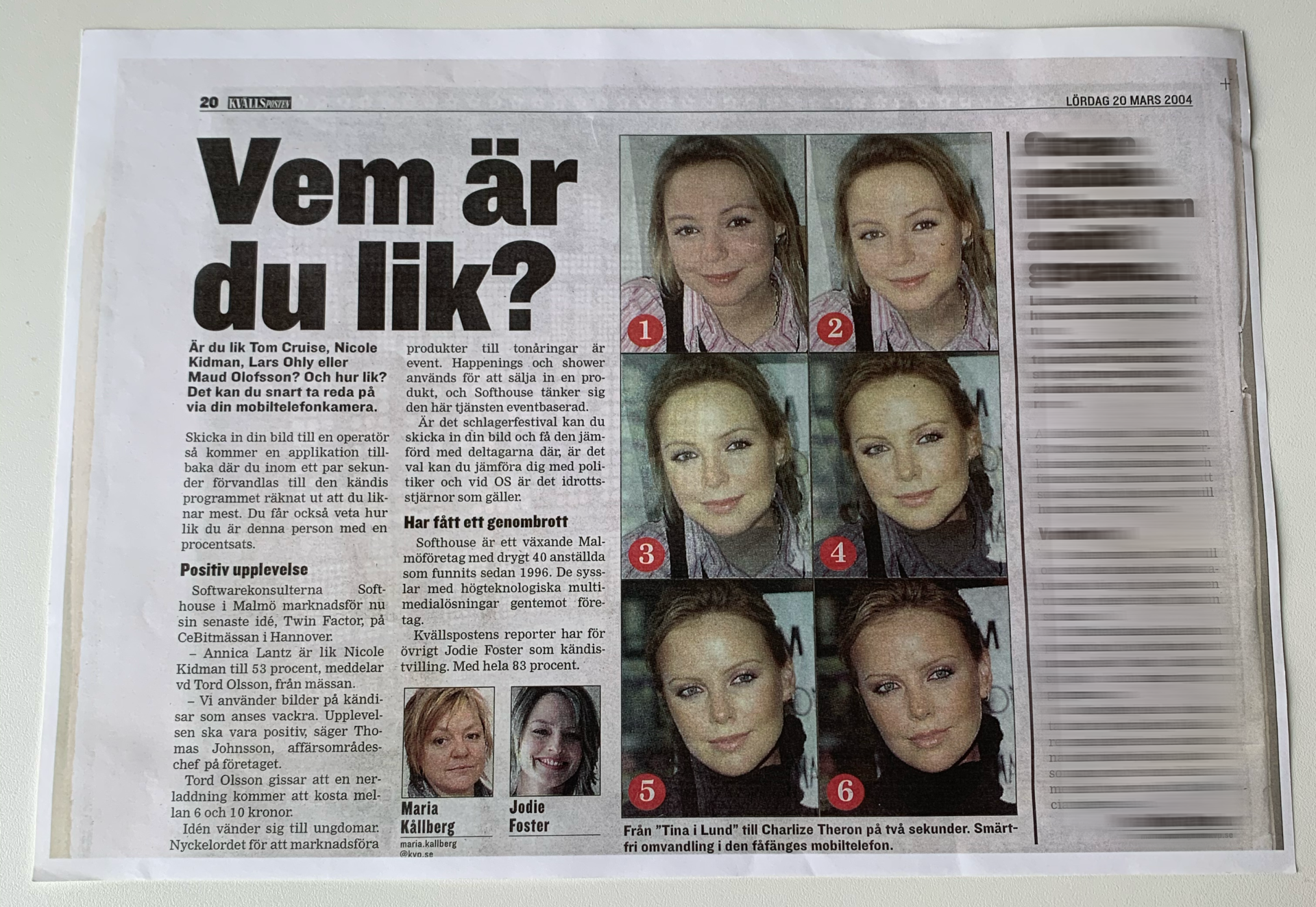 Twin Factor som lanserades i början av 2000-talet.